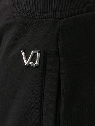 Versace Jeans logo plaque track pants
