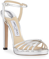 Thumbnail for your product : Jimmy Choo Lilah Metallic Leather High-Heel Sandals