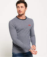 Thumbnail for your product : Superdry Orange Label Textured Long Sleeve Top