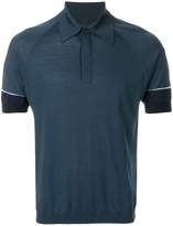 Thumbnail for your product : Prada contrast sleeves polo shirt