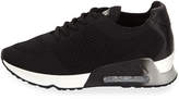 Thumbnail for your product : Ash Lucky Leather-Trim Knit Sneakers