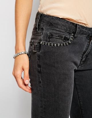 Zadig & Voltaire and Voltaire Jeans with Skull Rivets