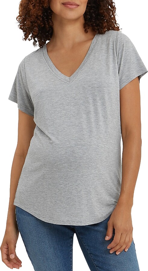 Nom Maternity V-Neck Nursing Tee