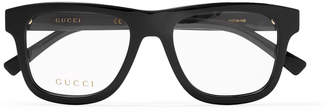 Gucci Square-Frame Acetate Optical Glasses