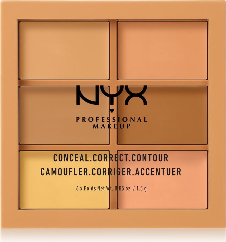 NYX Conceal Correct Contour Palette Medium - ShopStyle Makeup