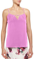 Thumbnail for your product : Haute Hippie Keyhole-Front Tank, Lilac