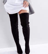 Thumbnail for your product : ASOS Tall KATCHER Wide Fit Tall Over The Knee Boots