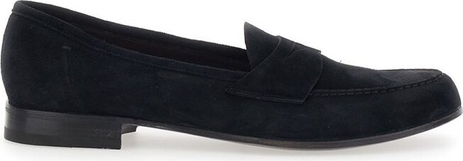 Lidfort Soft Suede Penny Loafers