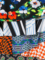 Thumbnail for your product : MSGM patch-effect frilled dress