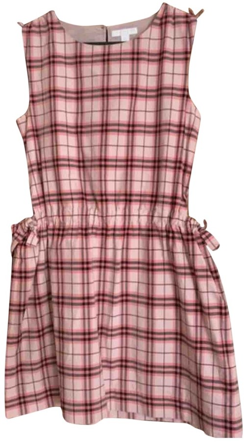 burberry pink dress