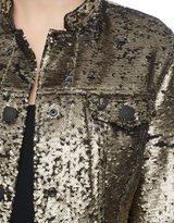 Thumbnail for your product : True Religion Reversible Sequin Dusty Womens Jacket