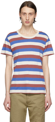 Visvim Multicolor Striped A-Line T-Shirt