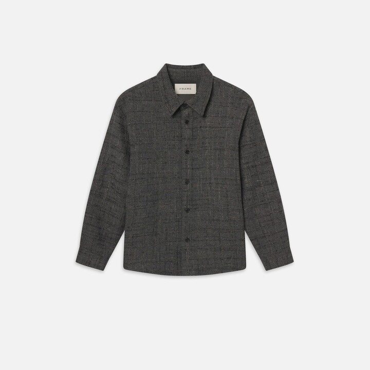 Frame Tweed Overshirt