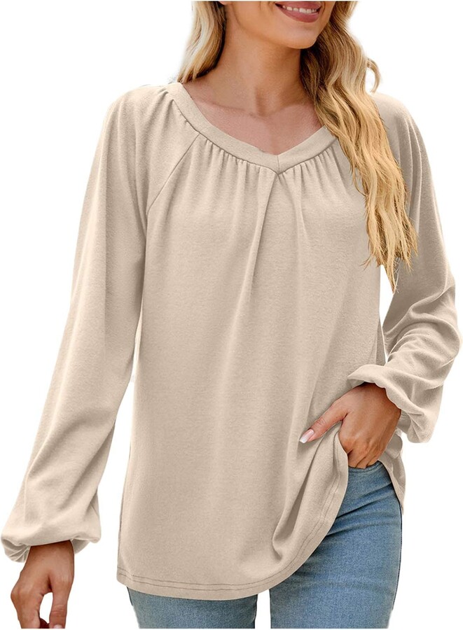 Generic Brown Stripe Shirt Women Classic Clothing Women Petite - Main Image