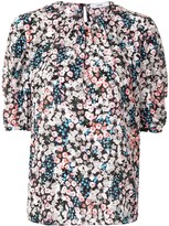 Thumbnail for your product : Erdem Floral-Print Silk Blouse