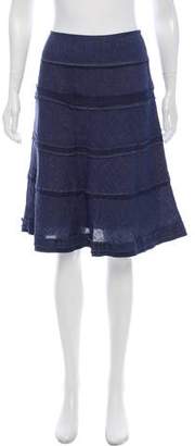 Cynthia Steffe Chambray Knee-Length Skirt
