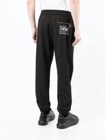 Thumbnail for your product : Versace Jeans Couture Logo-Patch Drawstring Track Pants