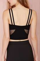 Thumbnail for your product : Nasty Gal Get Mesh Crop Top