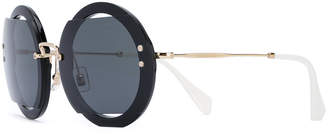 Miu Miu Eyewear round frame sunglasses