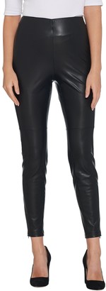 Lisa Rinna Collection Faux Leather Leggings