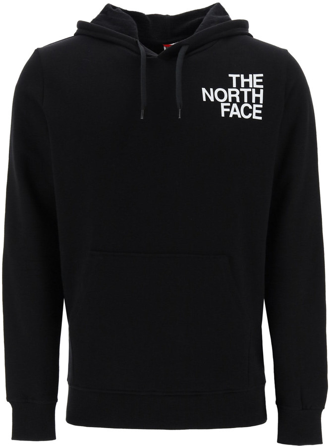 the north face white sweatshirt