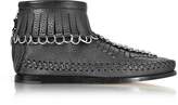 Thumbnail for your product : Alexander Wang Montana Black Soft Pebble Leather Bootie