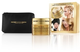 Peter Thomas Roth 24K Gold Pure Luxury Age-Defying Hair Mask & Bonnet System