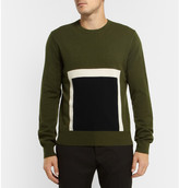 Thumbnail for your product : Todd Snyder Patterned Knitted Cashmere Crew Neck Sweater
