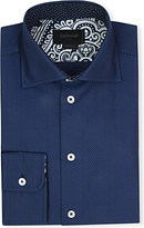 Thumbnail for your product : Duchamp Herringbone single-cuff cotton shirt
