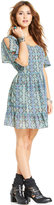 Thumbnail for your product : American Rag Printed Split-Sleeve Dress