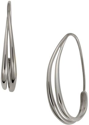 Le Vin Ed Levin Jewelry Silver Duo Hoop