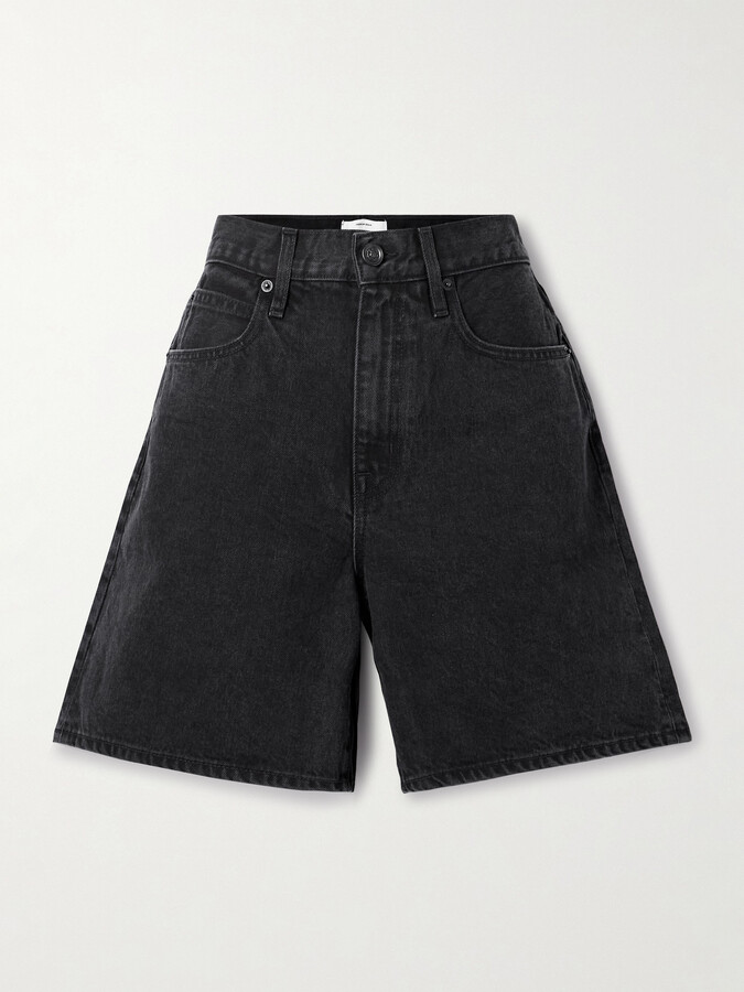 SLVRLAKE Denim Shorts - Black