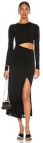 Thumbnail for your product : The Andamane Gia Cut Out Midi Dress in Black