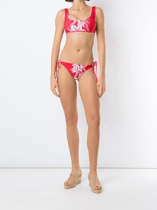 AMIR SLAMA Floral-Print Bikini Set