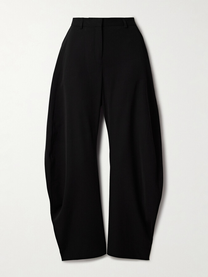 Acne Studios - Crepe Barrel-leg Pants - Black