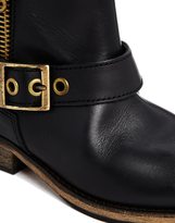 Thumbnail for your product : Bronx Leather Buckle Detail Boot
