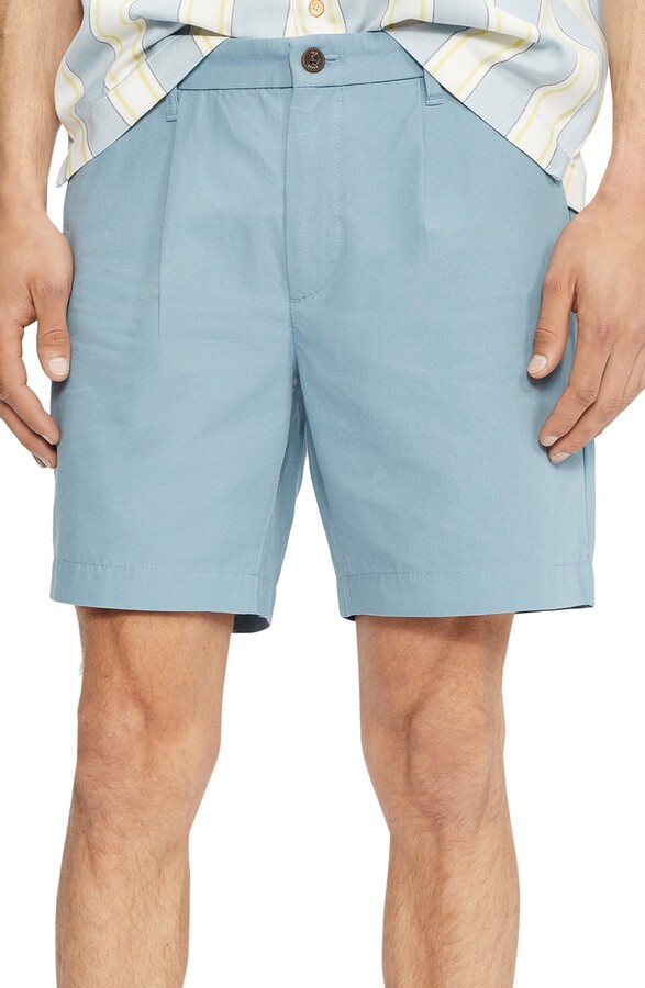Blue Ted Baker Mens Buenose Core Plain Chino Shorts