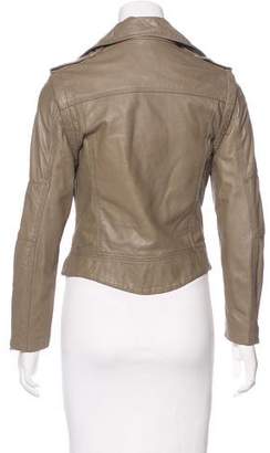 Zadig & Voltaire Leather Moto Jacket