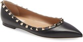 Thumbnail for your product : Valentino Garavani Rockstud Pointed Toe Flat