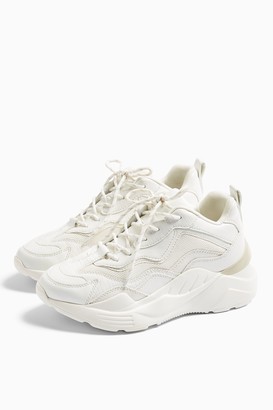 Topshop CANCUN White Chunky Sneakers - ShopStyle Shoes