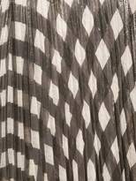 Thumbnail for your product : Alice + Olivia metallic check pleated skirt
