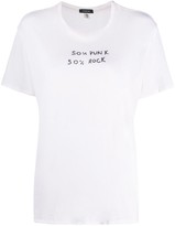 Thumbnail for your product : R 13 50% stitched T-shirt