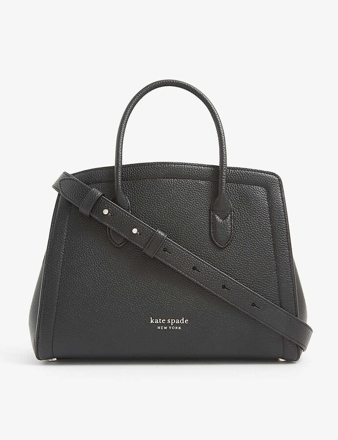 Kate Spade Logoprint medium leather bag ShopStyle