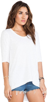 Thumbnail for your product : Wilt Slub Twisted Scoop Tunic Tee