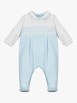 Thumbnail for your product : Emile et Rose Baby Alvin Sleepsuit, Hat and Bear Set, Light Blue