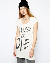 Thumbnail for your product : Illustrated People Sarah Live Or Die T-Shirt