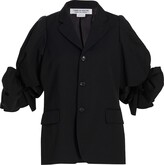 Thumbnail for your product : Comme des Garçons Comme des Garçons Wool Puff-Sleeve Jacket