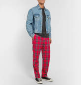 Thumbnail for your product : Stussy Bryan Checked Woven Trousers