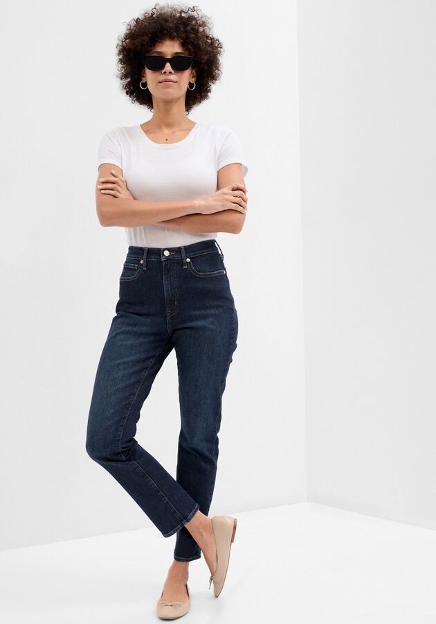 High Rise Vintage Slim Jeans