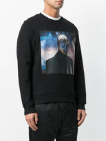 Thumbnail for your product : Frankie Morello alien print sweatshirt